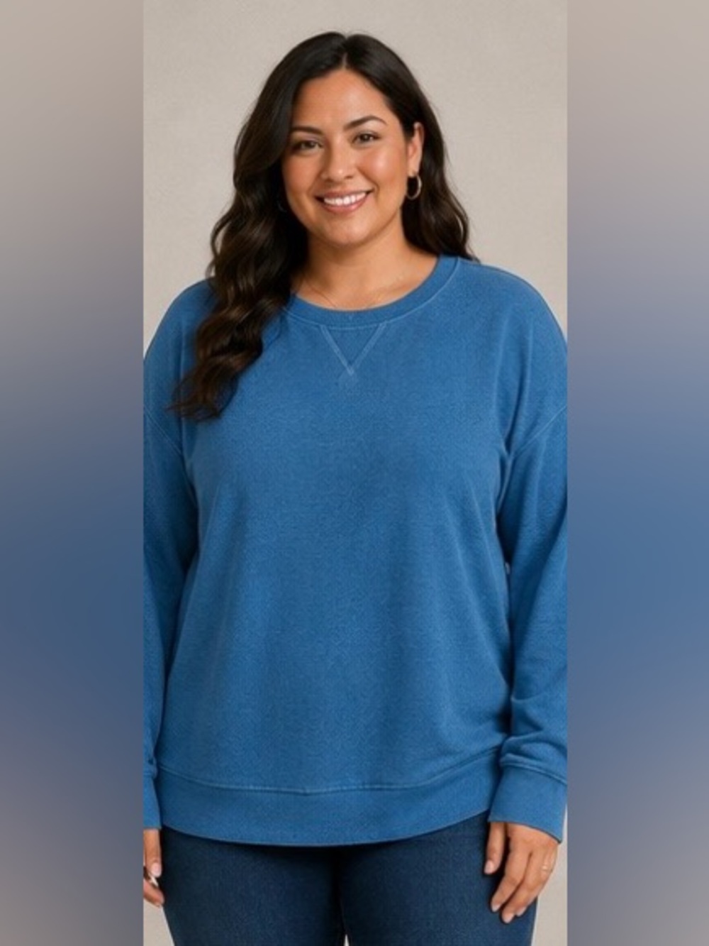 Starting Point ultra soft fleece Crewneck Sweatshirt - Size XL